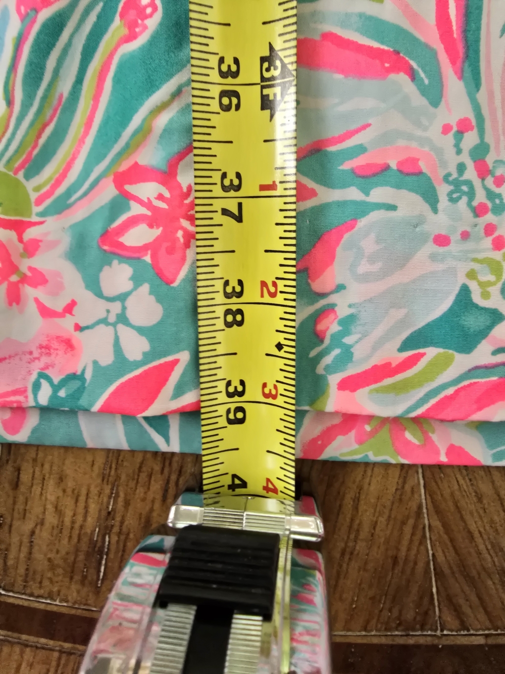NWOT Lilly Pulitzer Floral Lace-Trim A-Line Dress with Matching Jewelry, Size 14 - Picture 12 of 16
